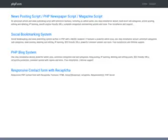 PHpform.net(PHP) Screenshot