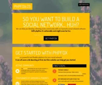 PHpfox.co(Build a social network with phpFox) Screenshot