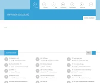 PHpfusion-Deutschland.de(PHP-Fusion Deutschland) Screenshot