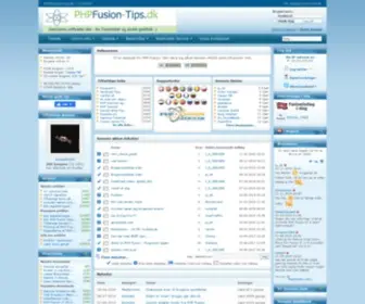 PHpfusion-Tips.dk(Testside for PHP) Screenshot