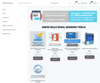 Phpinboxmailer.com(Email Marketing Tools Powerhouse) Screenshot