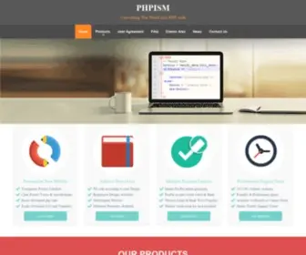 Phpism.com(Converting everything into PHP code) Screenshot