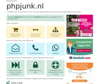 PHpjunk.nl(De domeinnaam) Screenshot