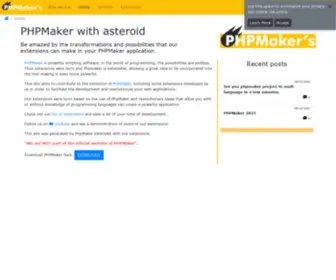 PHpmakers.com(Phpmaker extensions download) Screenshot