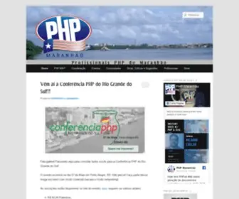 PHpmaranhao.com.br(PHP Maranhão) Screenshot