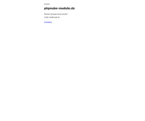 PHpnuke-Module.de(PhpNuke Artikelverzeichnis & Webkatalog) Screenshot