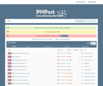 Phpost.es(Phpost) Screenshot