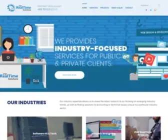 PHprealtime.com(Web design and development services) Screenshot