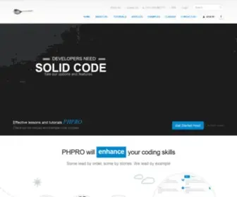 PHpro.org(PHP Tutorials Examples phPro) Screenshot