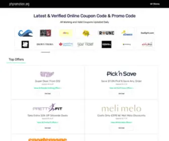 PHpromotion.org(Working Promo Code & Coupon Code 2021) Screenshot