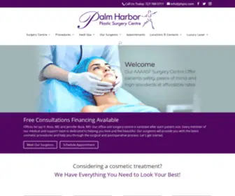 PHPSC.com(Plastic Surgery Tampa Bay) Screenshot