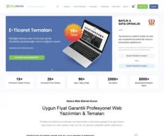 PHptema.com(Hazır Web Sitesi) Screenshot