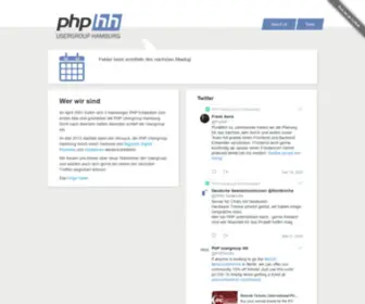 Phpug-Hamburg.de(Pages) Screenshot