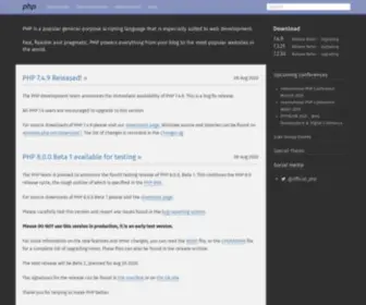 PHP.vn.ua(Hypertext Preprocessor) Screenshot