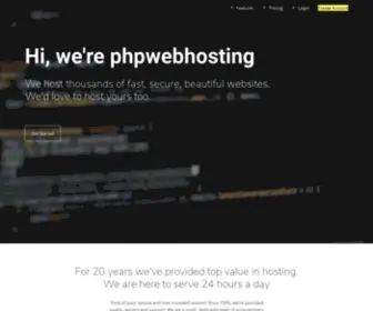 PHpwebhosting.com(Cheap) Screenshot