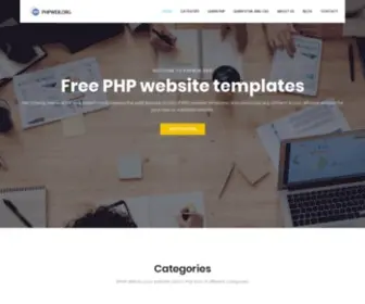 PHpweb.org(Learn PHP) Screenshot