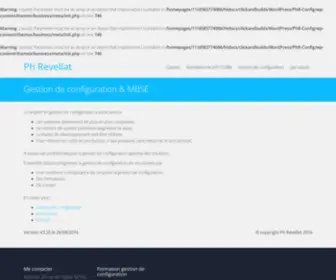 PHR-Configuration.com(Ph Revellat) Screenshot