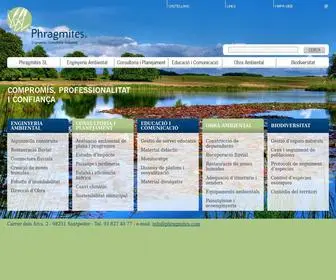 Phragmites.com(Enginyeria i Consultoria Ambiental) Screenshot