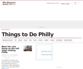 Phrequency.com(Event Calendar and Things To Do in Philadelphia) Screenshot