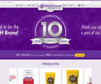 Phreshproducts.com(Greens®) Screenshot