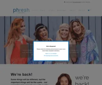 Phreshspasalon.com(Phreshspasalon) Screenshot