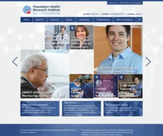 Phri.ca(Population Health Research Institute (PHRI)) Screenshot