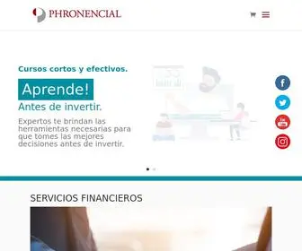 Phronencial.com(Servicios Financieros) Screenshot