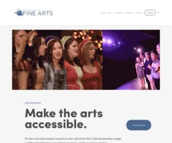 PHsfinearts.com(PHS Fine Arts) Screenshot