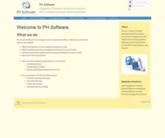 Phsoftware.co.uk(PH Software) Screenshot