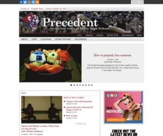 PHSprecedent.com(The student voice of Perry High School) Screenshot