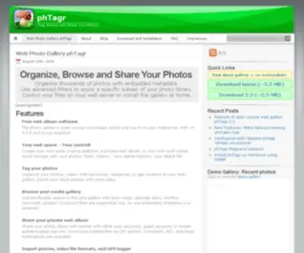 Phtagr.org((discontinued)) Screenshot