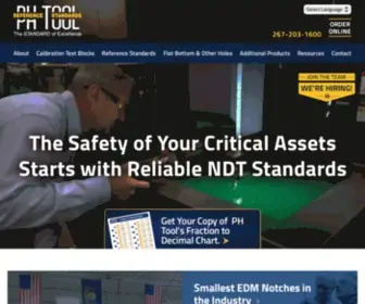 Phtool.com(PH Tool Reference Standards) Screenshot