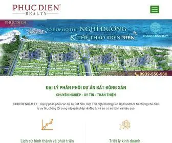 PhuCDienrealty.com(MANG) Screenshot