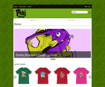 Phuj.com(Phuj Clothing) Screenshot
