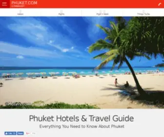 Phuket-Guide.net(Thailand and Patong beach hotels and travel information) Screenshot