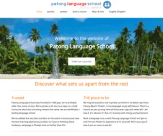Phuket-Languageschool.com(Patong Language School) Screenshot