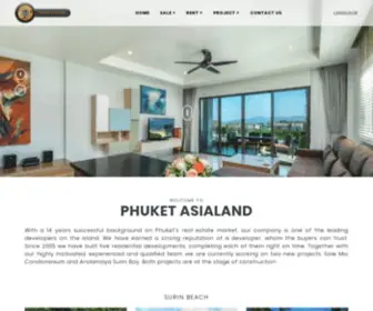 Phuketasialand.com(Phuket Asia Land Home Luxury Villas) Screenshot