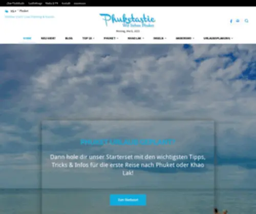 Phuketastic.com(Die Experten für den Phuket Urlaub) Screenshot
