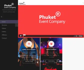 Phuketeventcompany.com(#1 Event Planner & Organiser in Phuket & Bangkok Thailand) Screenshot