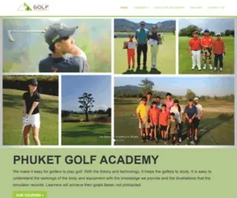 Phuketgolfacademy.com(PHUKET GOLF ACADEMY (PGA)) Screenshot