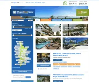 Phuketrenthouse.com(Phuket Villa) Screenshot