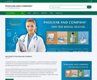 Phulhar.com(Your True Medical Solutions) Screenshot