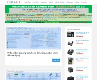 Phuloitn.com(Công ty phần mềm và thiết kế web Tây Ninh Chuyên cung cấp phần mềm quản lý) Screenshot