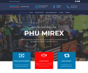 Phumirex.pl(PHU MIREX salony techniczne) Screenshot