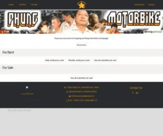 Phungmotorbike.com(Phung Motorbike) Screenshot