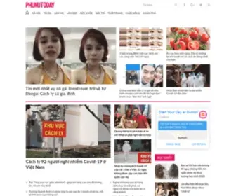 Phunutoday.vn(Báo phụ nữ) Screenshot