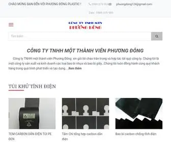 Phuongdongplastic.com(Màng pe) Screenshot