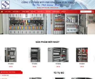 Phuongnamelectric.com(Trang chủ) Screenshot