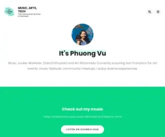 PhuongVu.me(Music, Arts, Tech) Screenshot