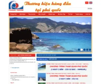 Phuquoctourism.com.vn(Phu Quoc Tourism Corporation) Screenshot